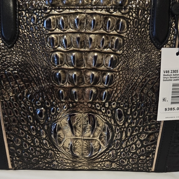 Brahmin Asher Tote in Onyx Sarastro. NWT. - Picture 8 of 16
